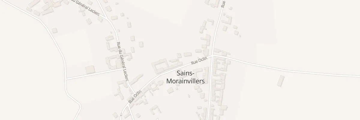 Plan du 8 Rue Oclin à Sains-Morainvillers