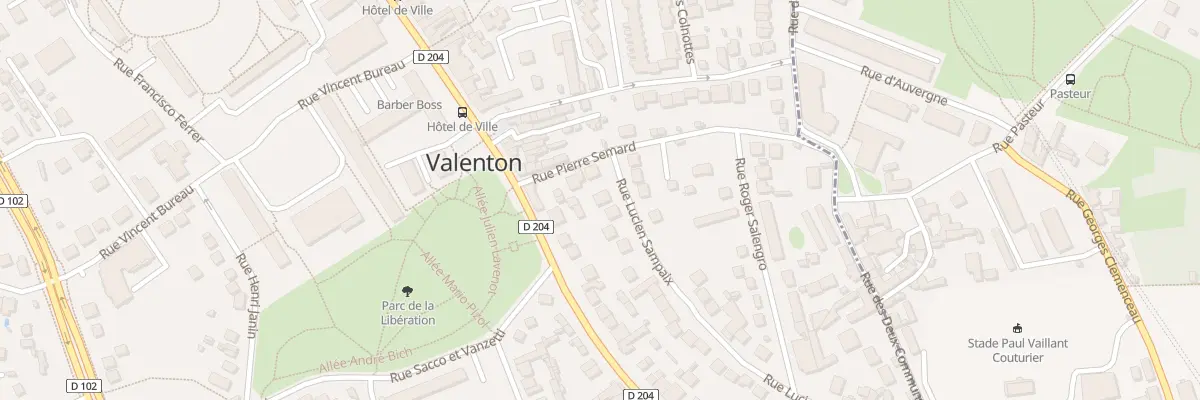 Plan du 4 Rue Lucien Sampaix à Valenton