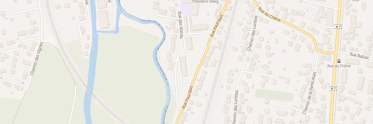 Plan du 23 Rue des Marais à Corbeil-Essonnes