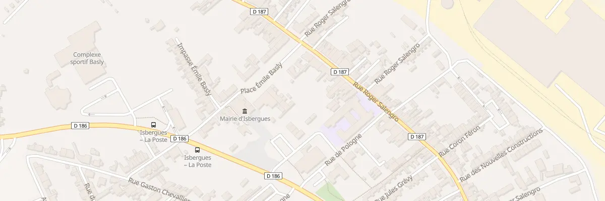 Plan du 146 Rue Roger Salengro à Isbergues
