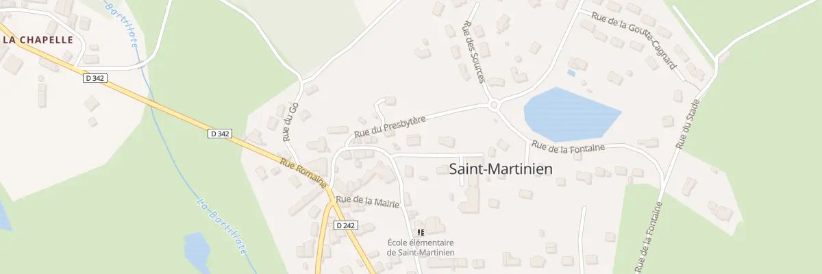 Plan du 3 Rue de la Solidarité à Saint-Martinien
