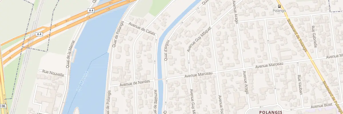 Plan du 50 Quai d’Anjou à Joinville-le-Pont