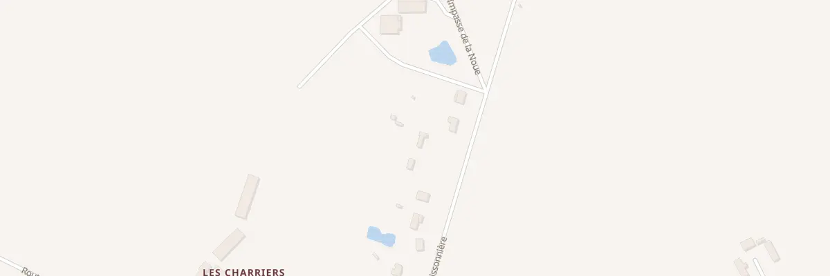 Plan du 21 Rte de la Plissonnière à Coudroy