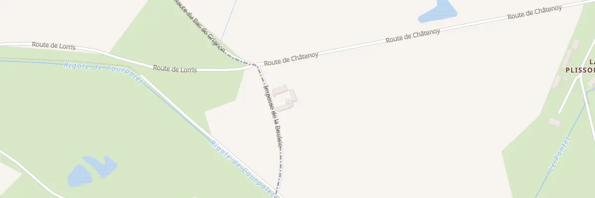 Plan du 5076 La Baulaie à Coudroy