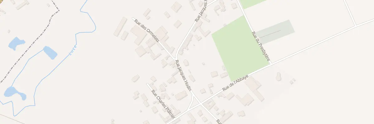 Plan du 1B Rue Jacques Hodin à Thennes