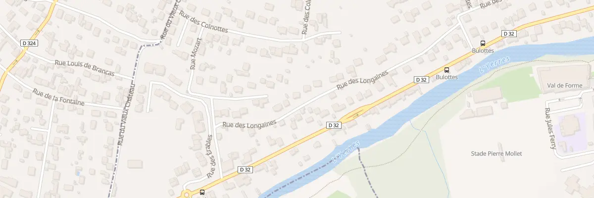 Plan du 25 Rue des Longaines à Yerres