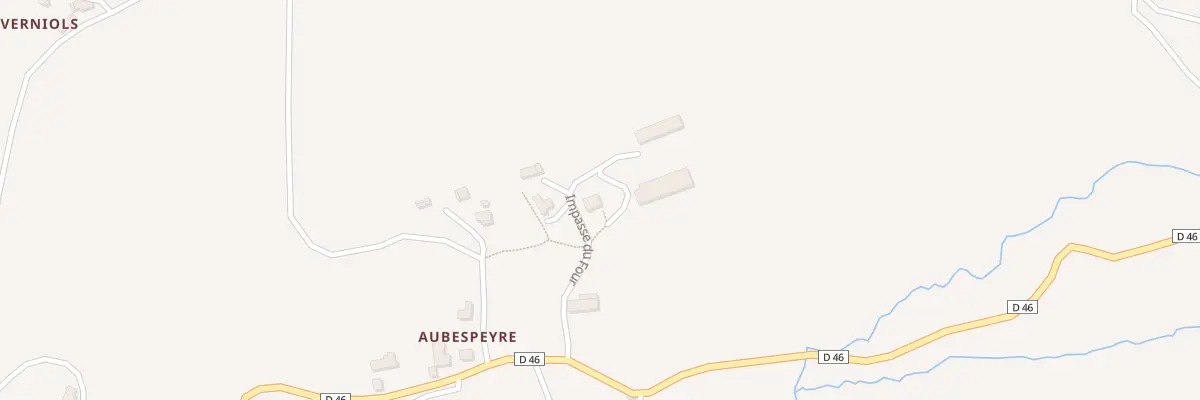 Plan du 8 Imp d’Aubespeyre à Marmanhac