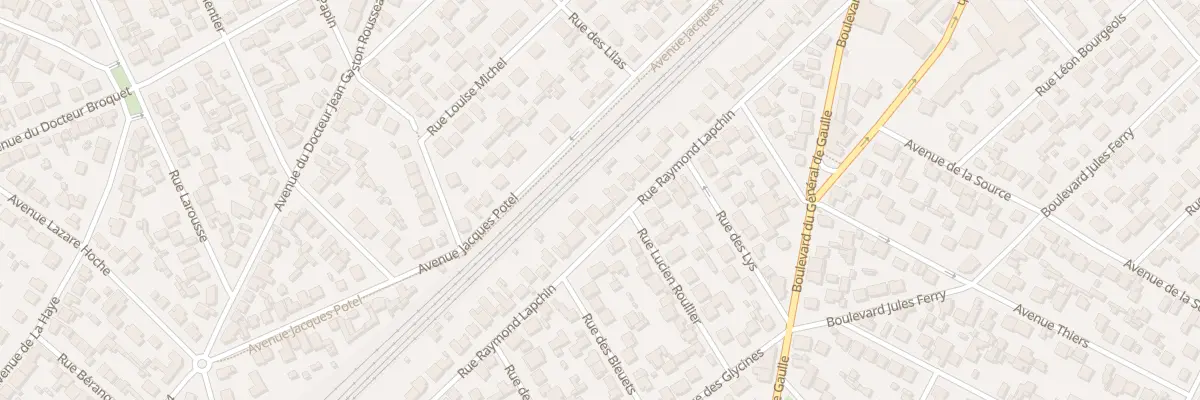 Plan du 39 Rue Raymond Lapchin à Goussainville