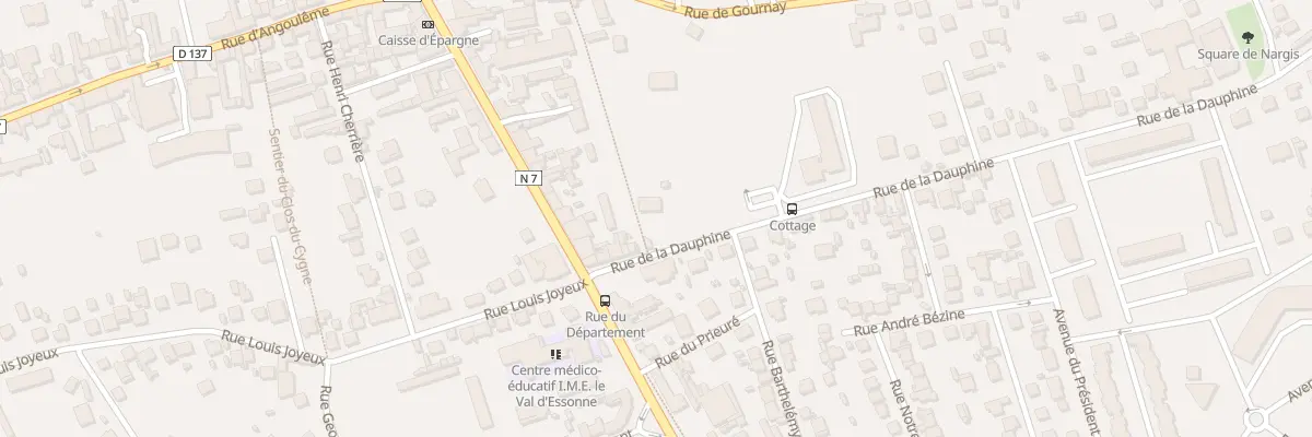 Plan du 96 Rue de la Dauphine à Corbeil-Essonnes