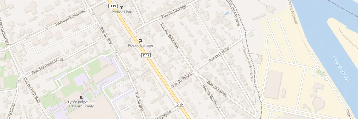 Plan du 20 Rue de Bellevue à Créteil
