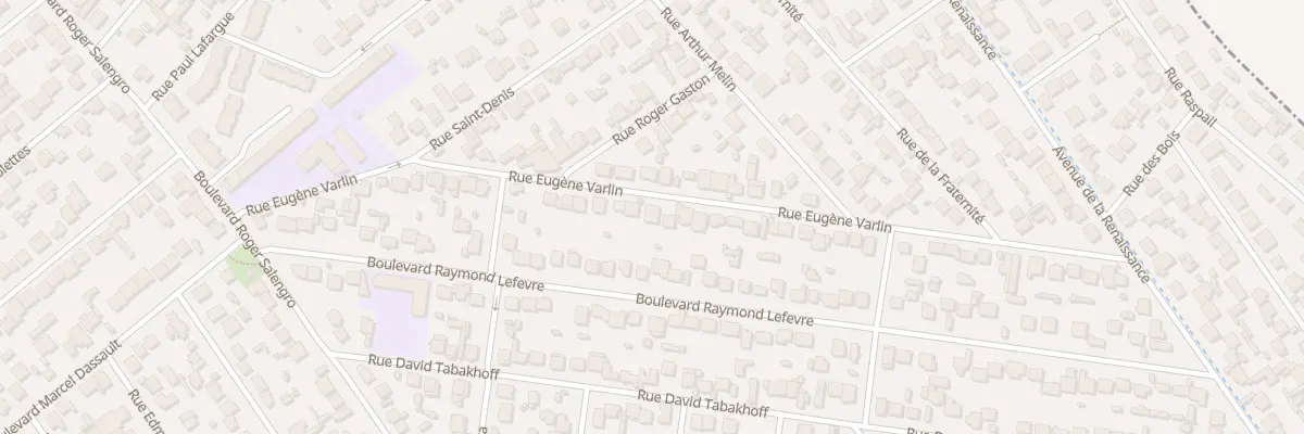 Plan du 42 Rue Eugène Varlin à Goussainville