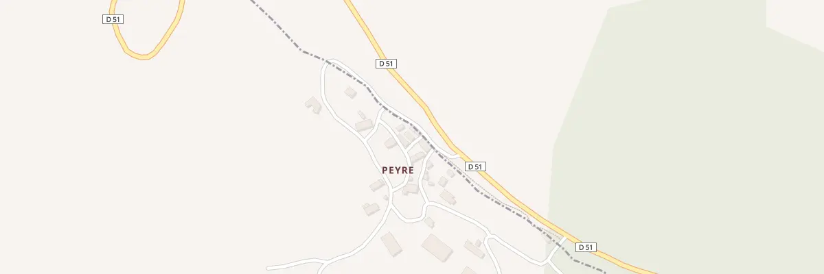 Plan du 5093 Peyre à Junhac