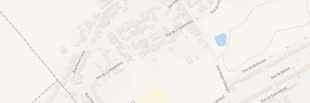 Plan du 33 Rue du 2 Septembre à Auchel