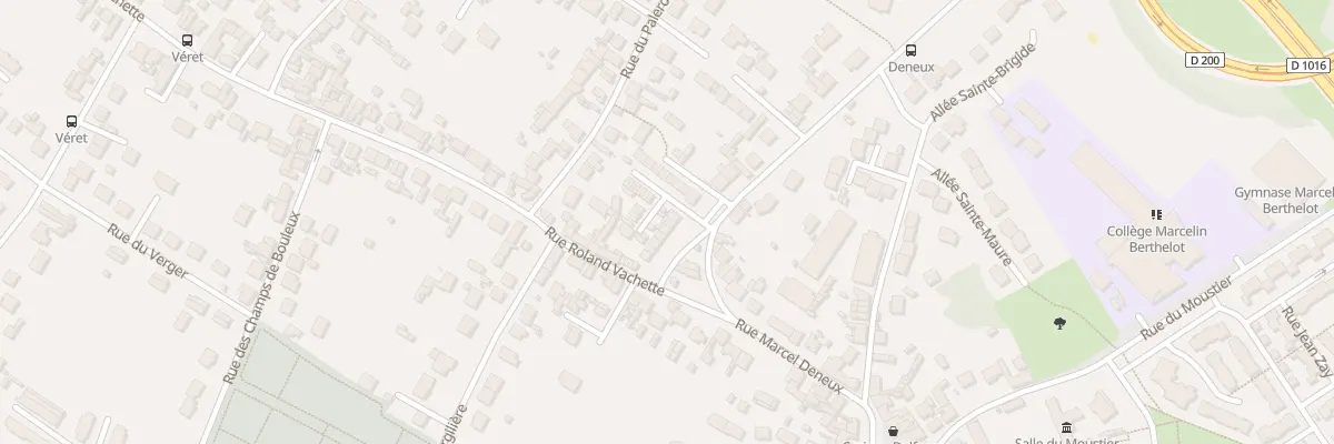 Plan du 6 Rue Rouget de l’Isle à Nogent-sur-Oise