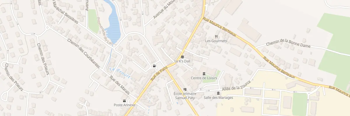 Plan du 49 Rue de Paris au Thillay