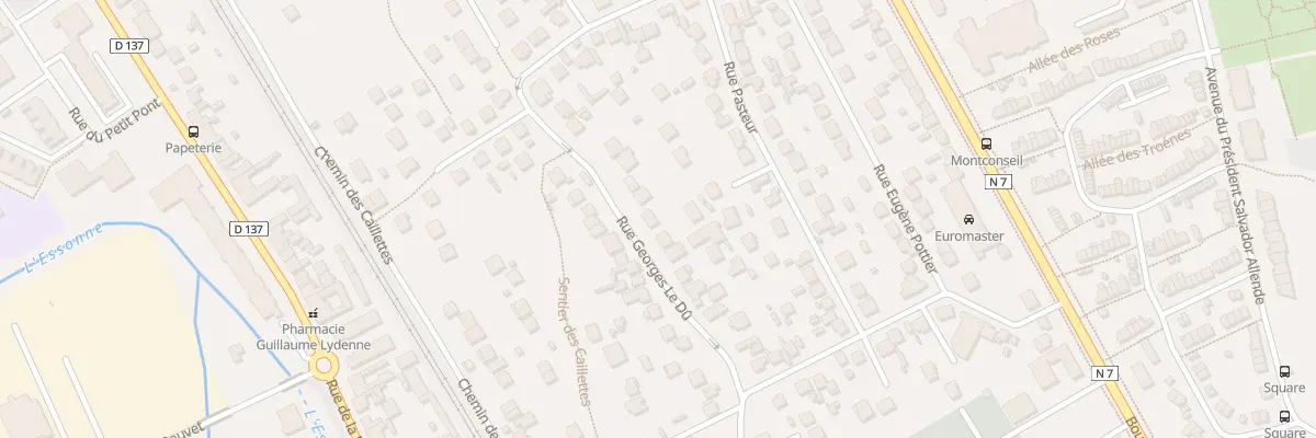 Plan du 65 Rue Georges le Dû à Corbeil-Essonnes