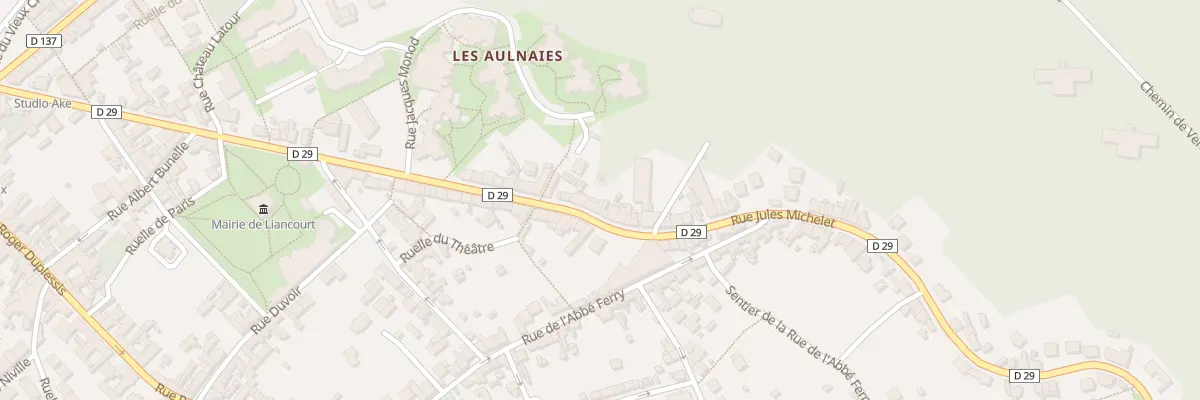 Plan du 465 Rue Jules Michelet à Liancourt