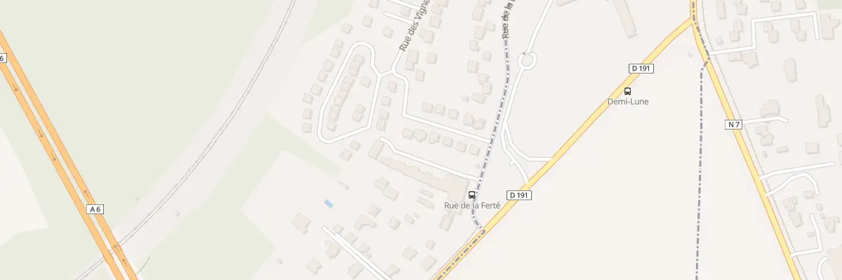 Plan du 54 Rue des Vignes à Ormoy