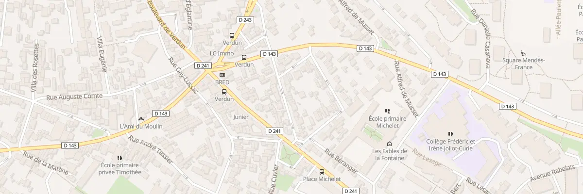 Plan du 22 Rue Anatole France à Fontenay-sous-Bois