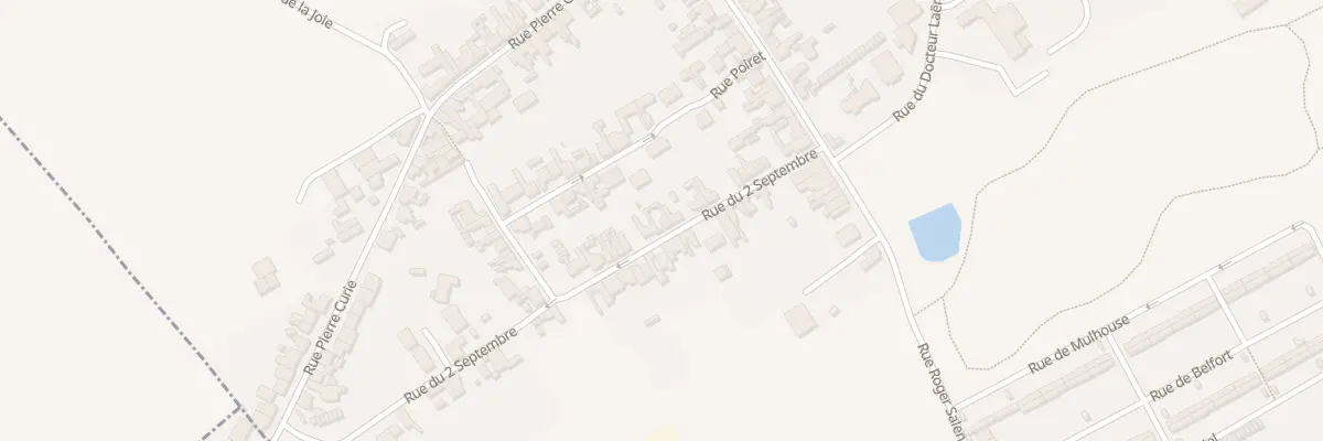 Plan du 30 Rue du 2 Septembre à Auchel