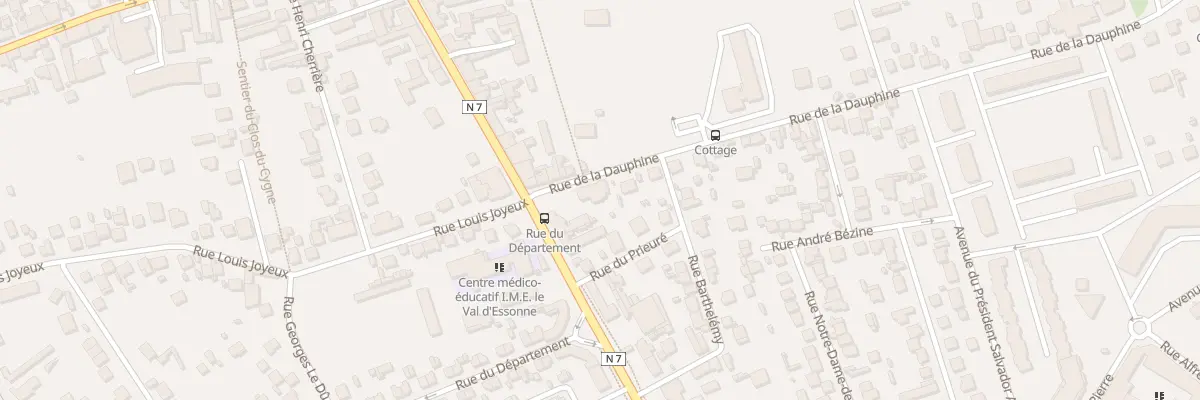 Plan du 109 Rue de la Dauphine à Corbeil-Essonnes