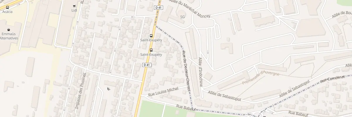 Plan du 16 Rue du Docteur Charcot à Montreuil