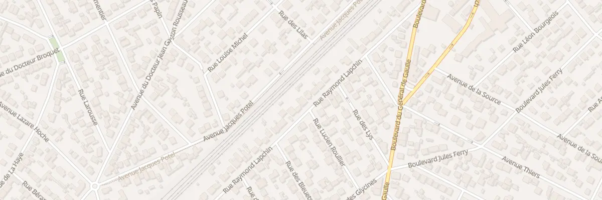 Plan du 41 Rue Raymond Lapchin à Goussainville