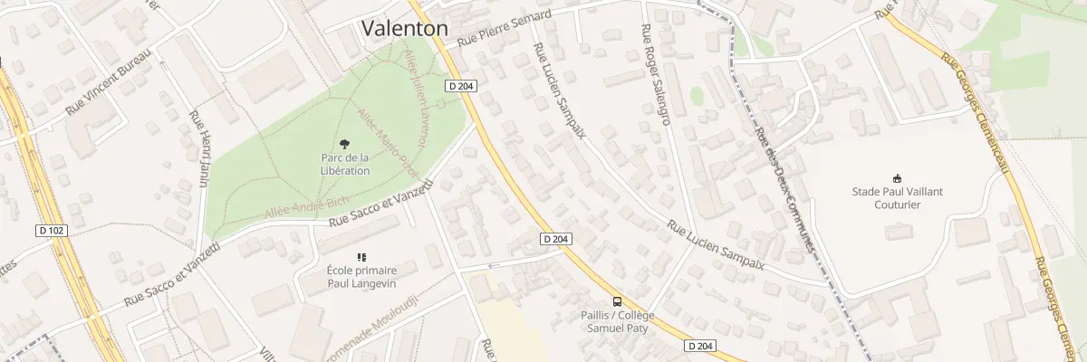 Plan du 67 Rue du Colonel Fabien à Valenton