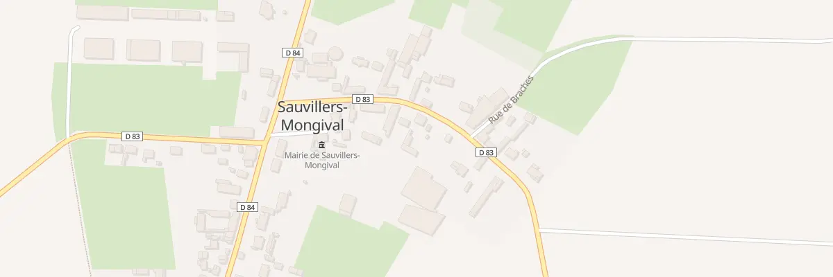Plan du 6 Rue d’Aubvillers à Sauvillers-Mongival