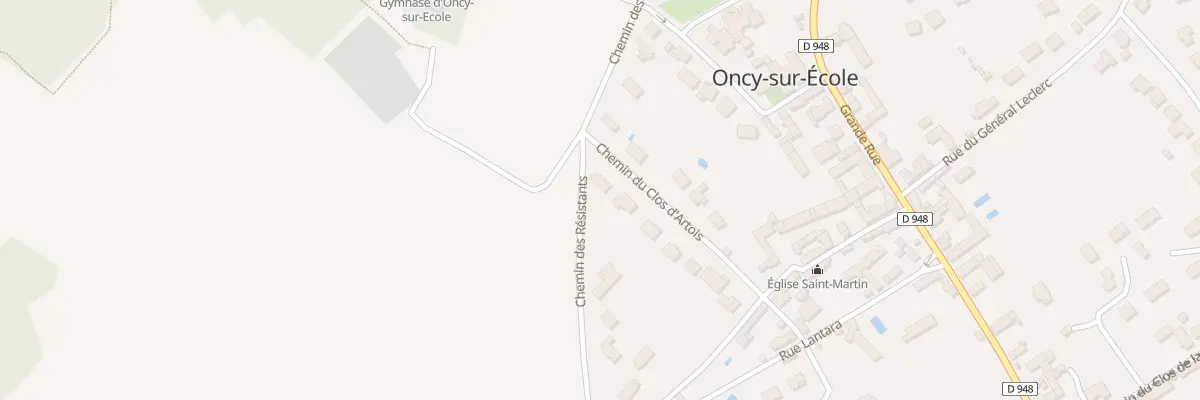 Plan du 21 Che du Clos d’Artois à Oncy-sur-École