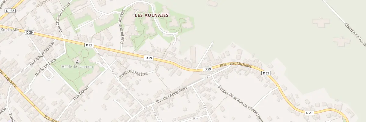 Plan du 479 Rue Jules Michelet à Liancourt