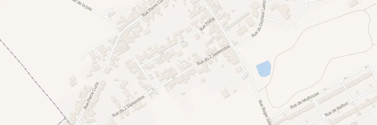 Plan du 28 Rue du 2 Septembre à Auchel