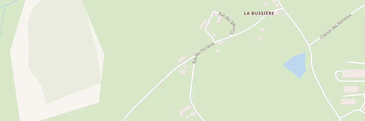 Plan du 16 Rue des Perrières à Quinssaines