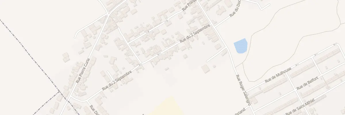 Plan du 29 Rue du 2 Septembre à Auchel