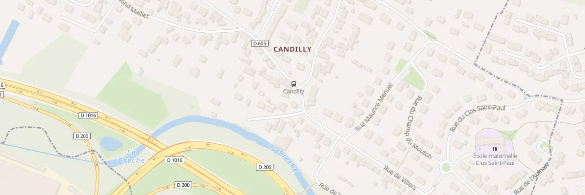 Plan du 2 Pl de Candilly à Monchy-Saint-Éloi