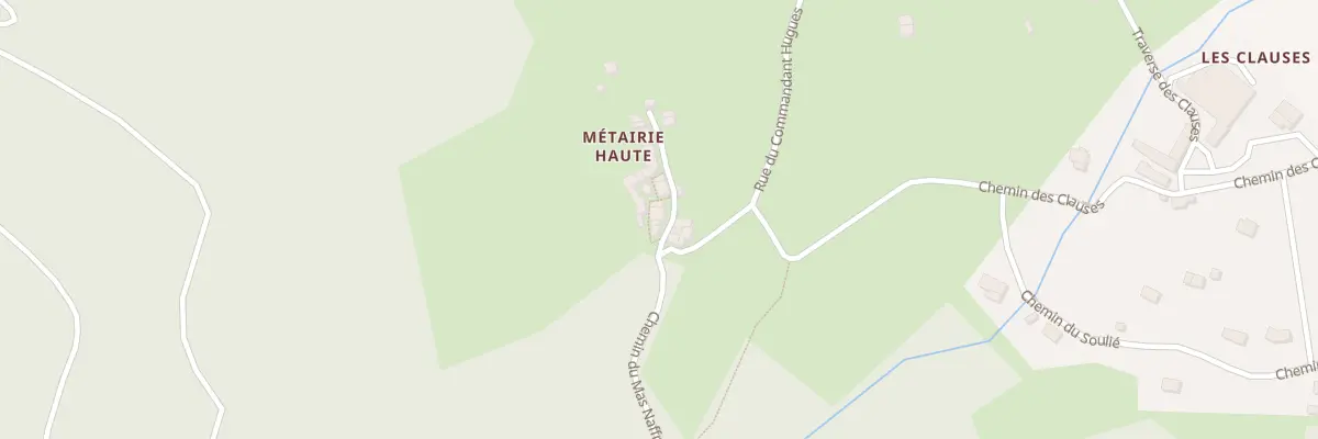 Plan du 6 Che de la Métairie Haute à Saint-Amans-Soult