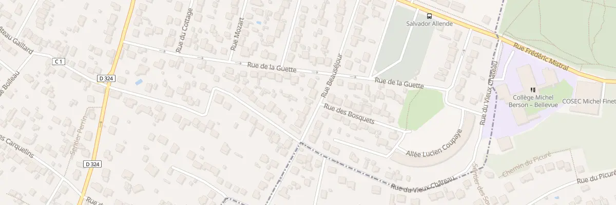Plan du 7 Rue Beauséjour à Crosne