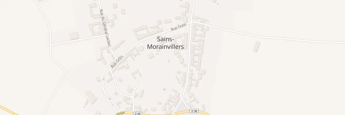 Plan du 13 Rue Henri Morel à Sains-Morainvillers