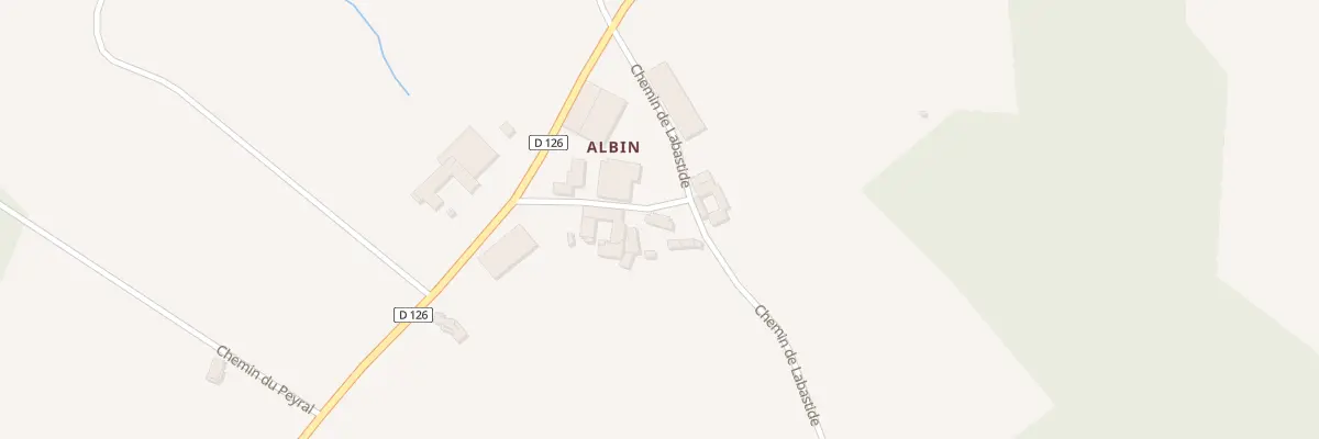 Plan du 5015 Albin au Dourn