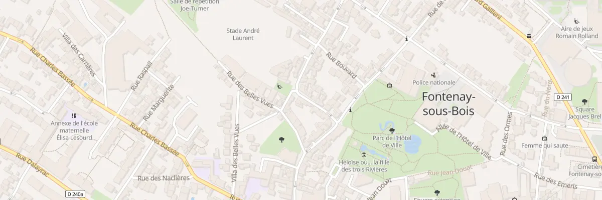 Plan du 9 Rue Saint-Germain à Fontenay-sous-Bois