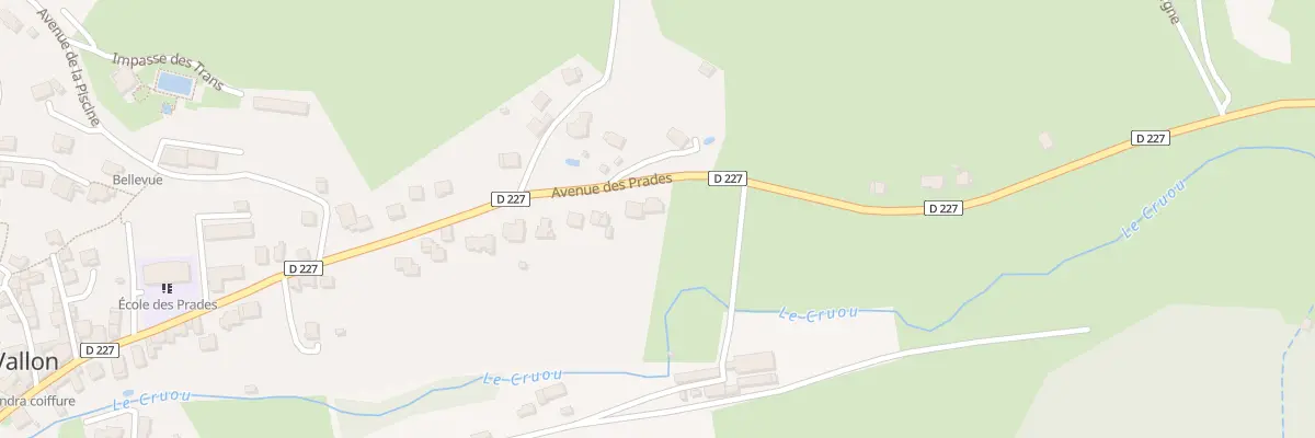 Plan du 48 Av des Prades à Marcillac-Vallon