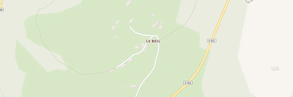 Plan du 5059 Le Beil à Madic