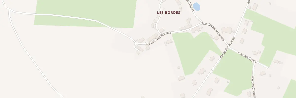 Plan du 15 Rue des Marronniers Les Bordes à Saint-Julien-la-Genête