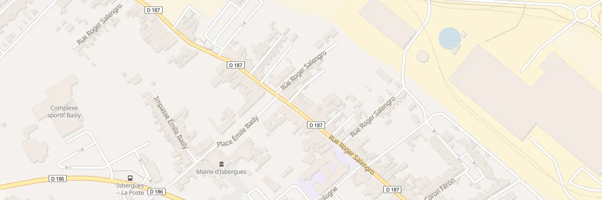 Plan du 81 Rue Roger Salengro à Isbergues