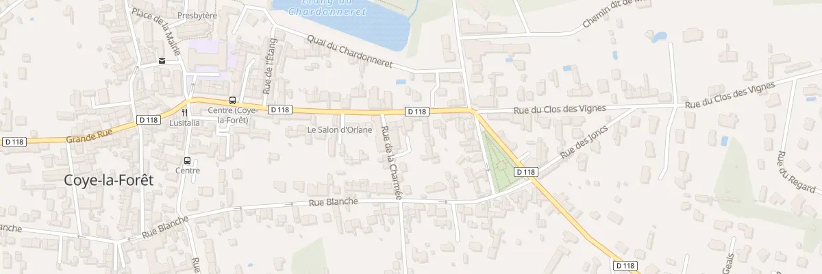 Plan du 5 Rue de la Charmée à Coye-la-Forêt