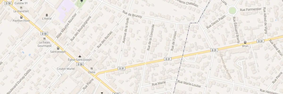 Plan du 21 Rue de la Concorde à Montgeron