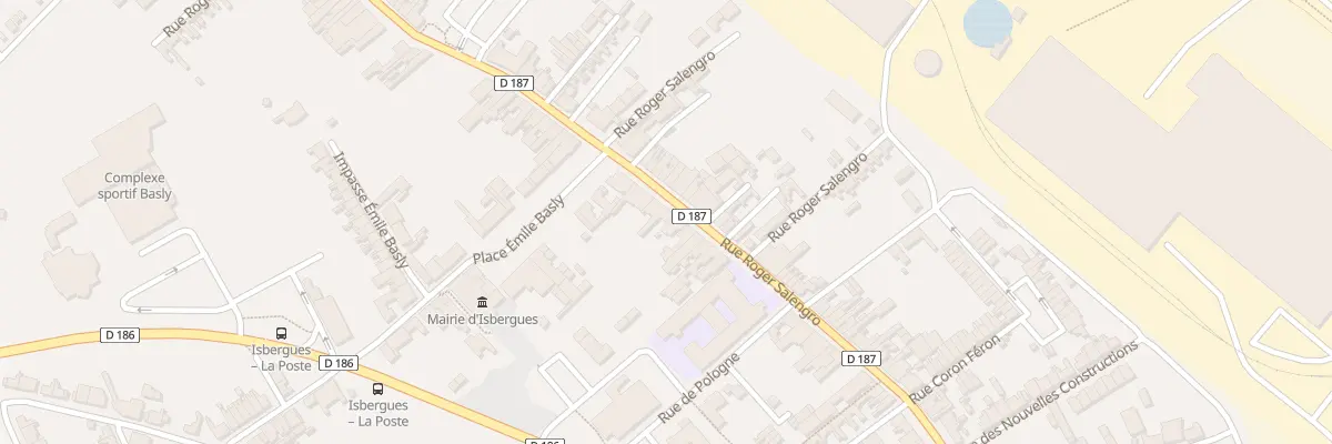 Plan du 144 Rue Roger Salengro à Isbergues