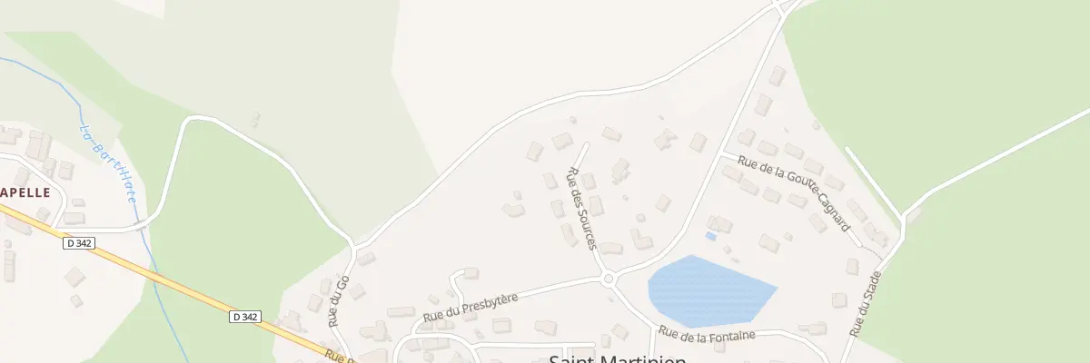 Plan du 5 Rue des Sources à Saint-Martinien