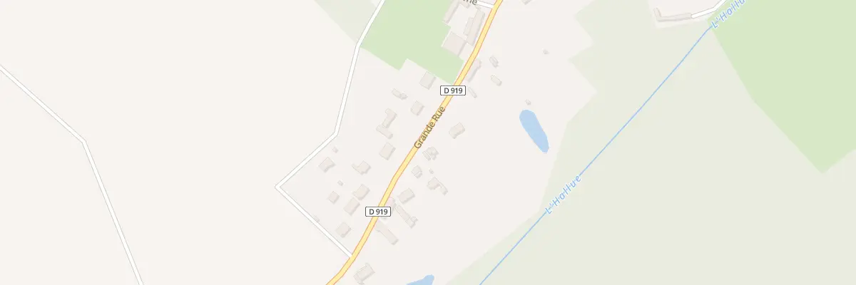 Plan du 55 Gr Grande Rue à Contay