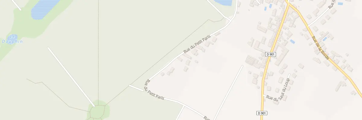 Plan du 19 Rue du Petit Paris à Courances